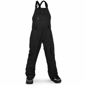 Volcom BARKLEY BIB OVERALL Dětské lyžařské kalhoty, černá, veľkosť S