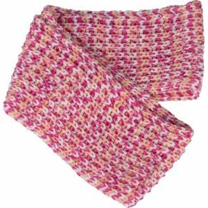 Lewro PRUNELLA Dívčí pletená šála, růžová, velikost