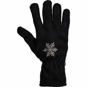 Willard MIJAKOSA Dámské fleecové rukavice, černá, veľkosť XS/S