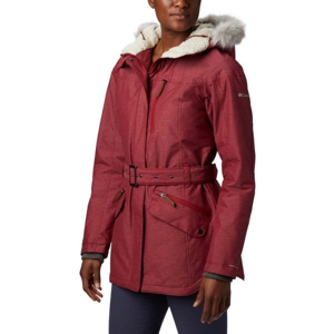 Columbia CARSON PASS II JACKET vínová M - Dámská zimní bunda