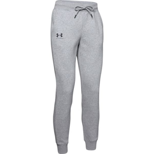 Under Armour RIVAL FLEECE SPORTSTYLE GRAPHIC PANT šedá XS - Dámské tepláky