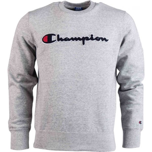 Champion CREWNECK SWEATSHIRT šedá M - Pánská mikina