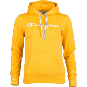 Champion HOODED SWEATSHIRT žlutá M - Dámská mikina