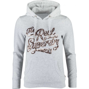 Superdry THE REAL TONAL SEQUIN ENTRY HOOD bílá 8 - Dámská mikina