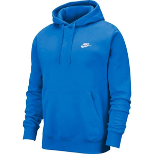 Nike NSW CLUB HOODIE PO BB modrá 2XL - Pánská mikina