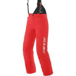 Dainese RIBBO PANTS Dětské lyžařské kalhoty, červená, velikost 122