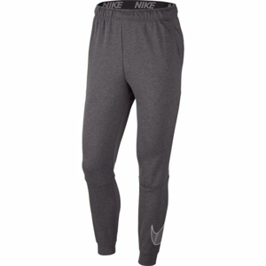 Nike DRY PANT TAPER SWOOSH šedá 2XL - Pánské tréninkové kalhoty