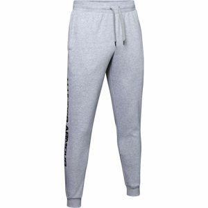 Under Armour RIVAL FLEECE WORDMARK LOGO JOGGER šedá L - Pánské tepláky