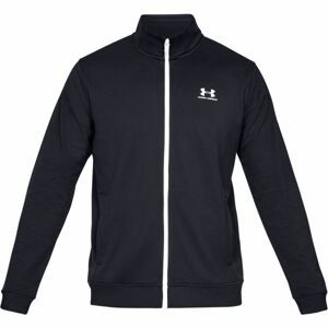 Under Armour SPORTSTYLE TRICOT JACKET černá S - Pánská mikina