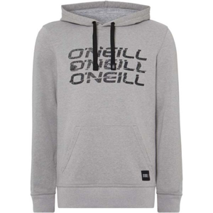 O'Neill LM TRIPLE ONEILL HOODIE šedá XL - Pánská mikina