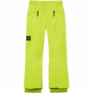 O'Neill PB ANVIL PANTS Chlapecké lyžařské/snowboardové kalhoty, reflexní neon, velikost 128