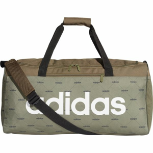 adidas LIN DUF MG tmavě zelená NS - Sportovní taška