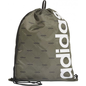 adidas LIN GYMSACK G tmavě zelená NS - Gymsack