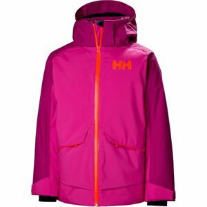 Helly Hansen JR STARLIGHT JACKET fialová 8 - Dětská lyžařská bunda