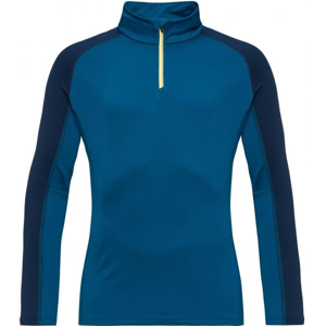 Rossignol CLASSIQUE 1/2 ZIP modrá 2XL - Pánský rolák