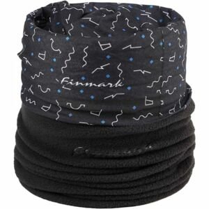 Finmark MULTIFUNCTIONAL SCARF Multifunkční šátek, černá, velikost UNI