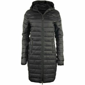 ALPINE PRO WENZHA 5 Dámský prošívaný kabát, černá, velikost XL