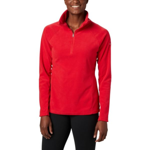 Columbia GLACIAL IV HALF ZIP červená S - Dámská outdoorová mikina