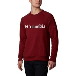 Columbia LODGE CREW červená XL - Pánský outdoorový svetr