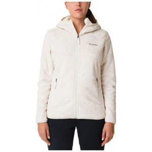 Columbia WINTER PASS PRINT FLEECE FULL ZIP béžová S - Dámská bunda