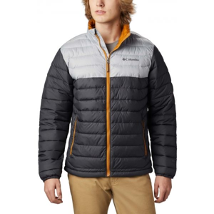 Columbia POWDER LITE JACKET modrá M - Pánská zimní bunda