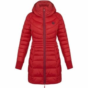 Loap JESNA Dámský zimní kabát, červená, velikost XS