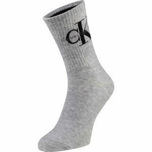 Calvin Klein JEANS LOGO šedá UNI - Dámské ponožky