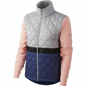 Nike AROLYR JKT W šedá M - Dámská běžecká bunda