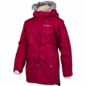 Columbia CARSON PASS MID JACKET červená XS - Dětský kabátek