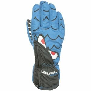 Level LUCKY modrá 4 - Voděodolné celozateplené rukavice