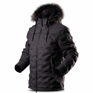 TRIMM ORLANDO Pánská zimní bunda, tmavě šedá, veľkosť S