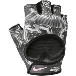 Nike GYM ULTIMATE FITNESS GLOVES šedá M - Dámské fitness rukavice