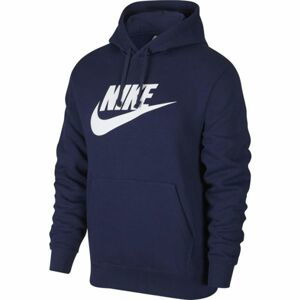 Nike NSW CLUB HOODIE PO BB GX M tmavě modrá XL - Pánská mikina