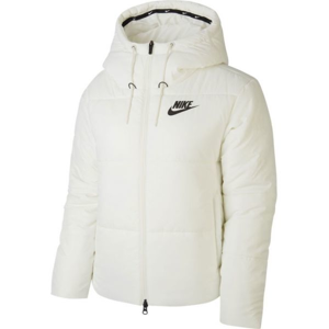 Nike NSW SYN FILL JKT HD W bílá M - Dámská bunda