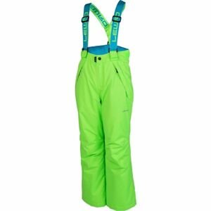 Lewro NYX Dětské snowboardové kalhoty, světle zelená, velikost 116-122