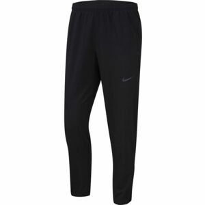 Nike RUN STRIPE WOVEN PANT M Pánské běžecké kalhoty, černá, velikost XL