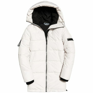 Superdry ION PADDED JACKET bílá 10 - Dámská bunda