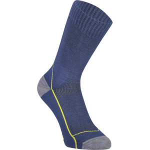 MONS ROYALE MTB 9 TECH tmavě modrá L - Dámské cyklistické ponožky z merino vlny