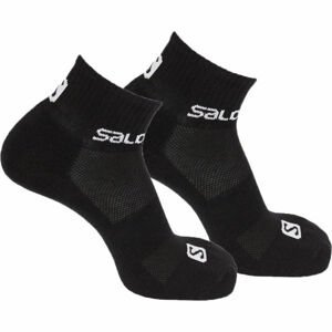 Salomon EVASION 2-PACK Unisex ponožky, černá, velikost 42-44