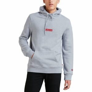 Levi's HOODIE 2.0 CORE 40 FLEECE MID TONE GREY šedá XXL - Pánská mikina