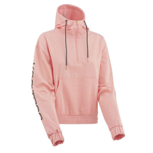 KARI TRAA VILDE HOODIE růžová S - Dámská mikina