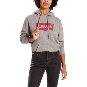 Levi's GRAPHIC SPORT HOODIE šedá L - Dámská mikina