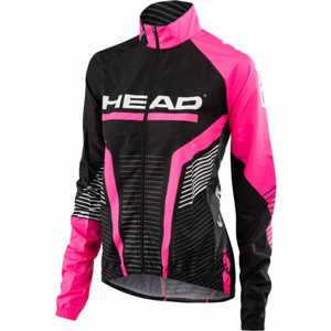 Head LADY ANORAK TEAM Dámská cyklistická bunda, černá, veľkosť S