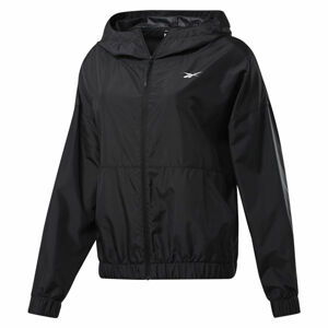 Reebok TE LINEAR LOGO JACKET černá S - Tréninková bunda