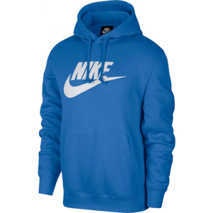Nike NSW CLUB HOODIE PO BB GX M modrá S - Pánská mikina