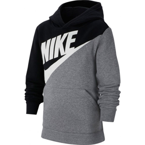 Nike NSW CORE AMPLIFY PO B šedá XL - Chlapecká mikina