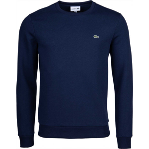 Lacoste ZERO NECK SS SWEATSHIRT tmavě modrá M - Pánská mikina