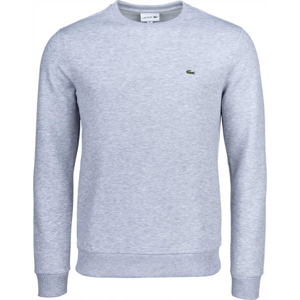 Lacoste ZERO NECK SS SWEATSHIRT šedá M - Pánská mikina