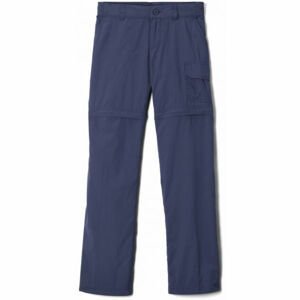 Columbia SILVER RIDGE IV CONVERTIBLE PANT Dětské outdoorové odepínatelné kalhoty, tmavě modrá, velikost L