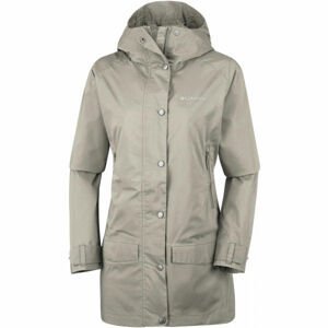Columbia RAIN CREEK TRENCH Dámský outdoorový kabát, Šedá, velikost XL